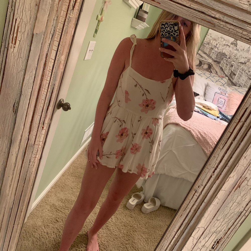 Floral Urban Outfitters romper